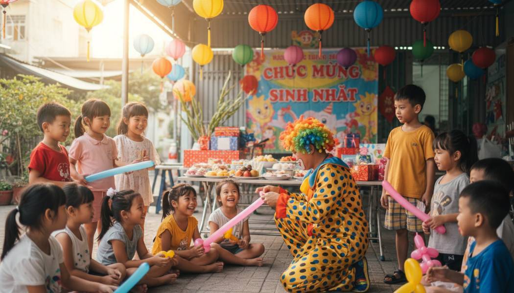 Dịch Dụ Chú Hề Vặn Bóng Tại Quận 6. Ảnh 1